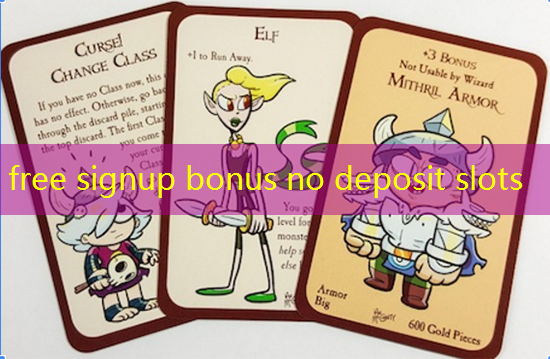 free signup bonus no deposit slots
