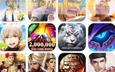 slot machine bonus no deposit